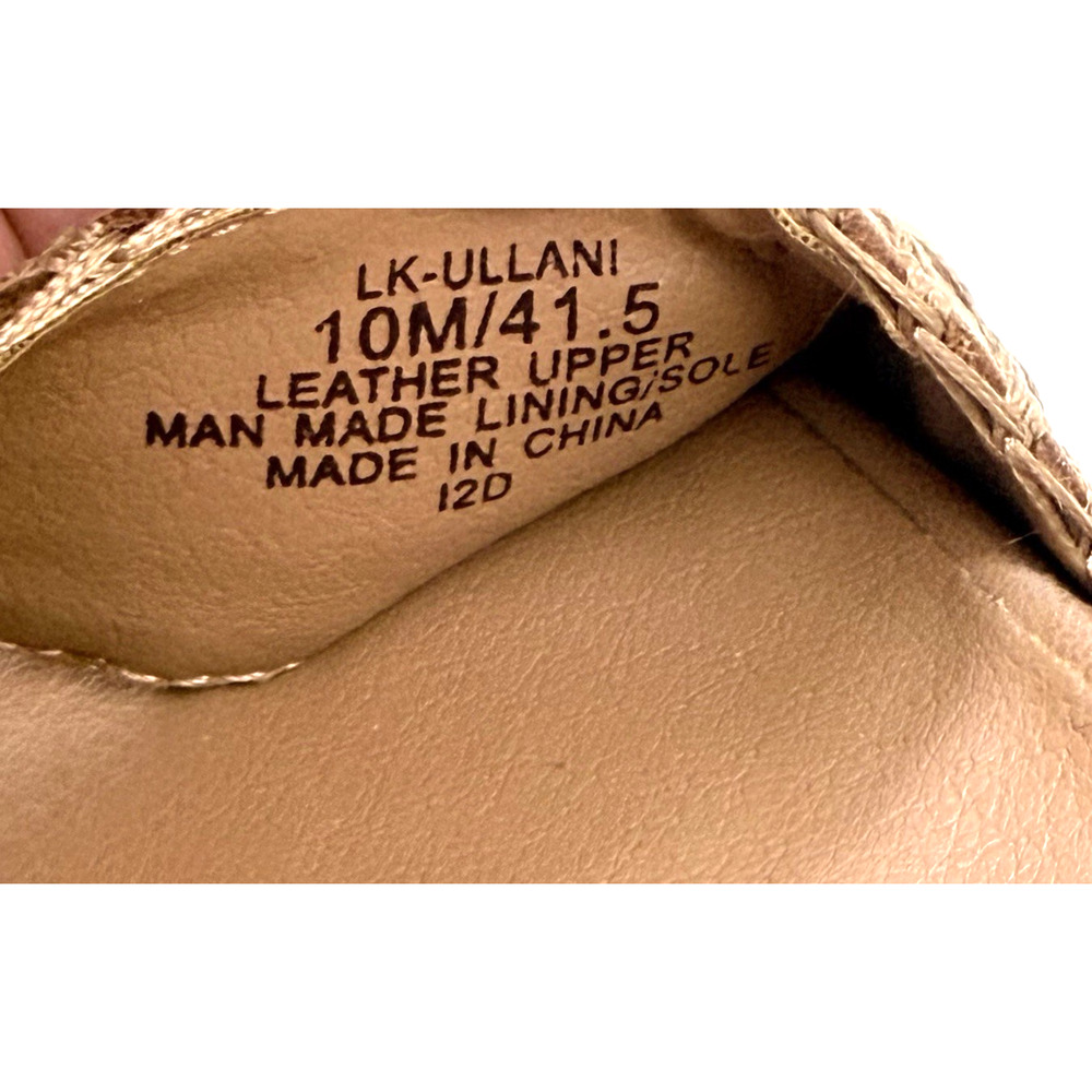 Lucky Brand Sandals Women’s Leather Upper Size 10M - Picture 13 of 16